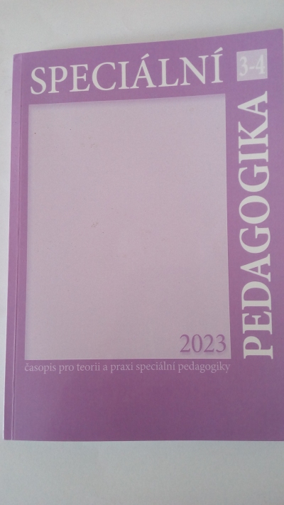 Speciální pedagogika, č. 3-4