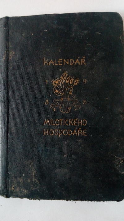 Kapesní kalendář milotického hospodáře 1935