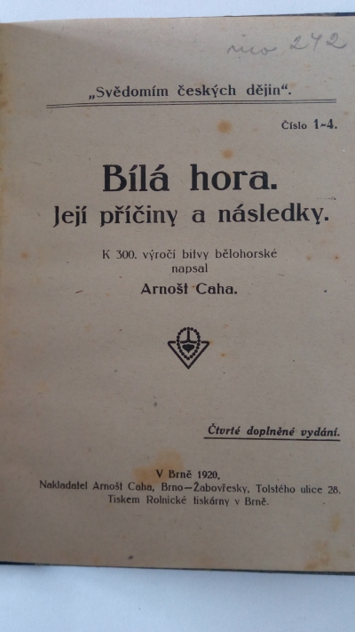 Bílá hora – její příčiny a následky