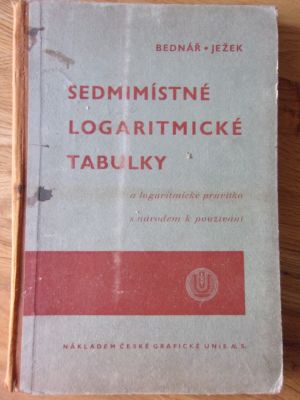 Sedmimístné logaritmické tabulky