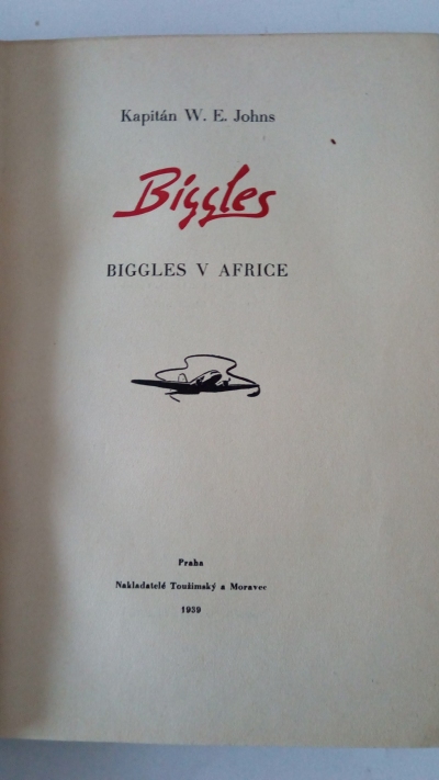 Biggles – Biggles v Africe