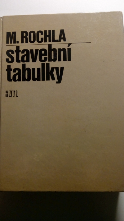 Stavební tabulky