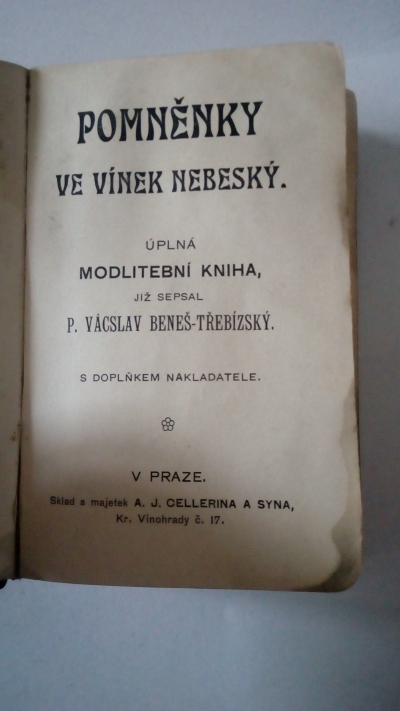 Pomněnky ve vínek nebeský