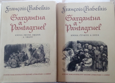 Gargantua a Pantagruel, kniha první až pátá