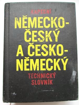 Kapesní německo-český a česko-německý technický slovník