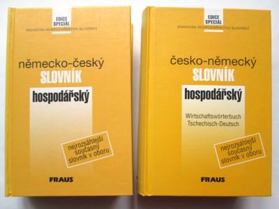 Česko-německý, německo-český slovník hospodářský