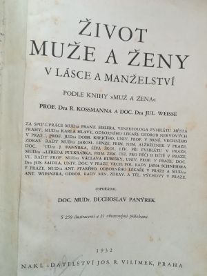 Život muže a ženy v lásce a manželství