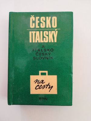 Česko Italský a Italsko český slovník