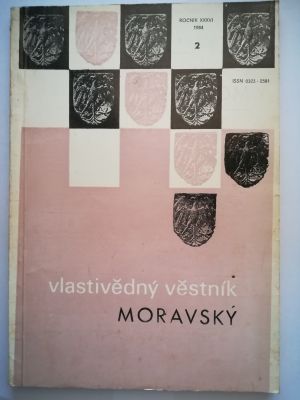 Vlastivědný větštník Moravský 1984