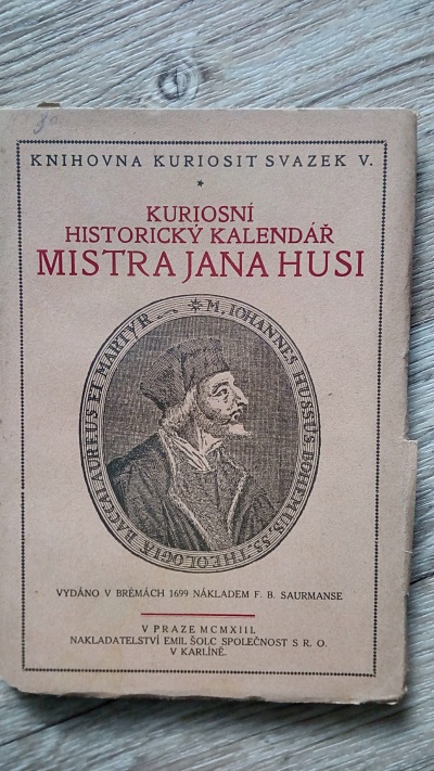 Kuriosní historický kalendář Mistra Jana Husa