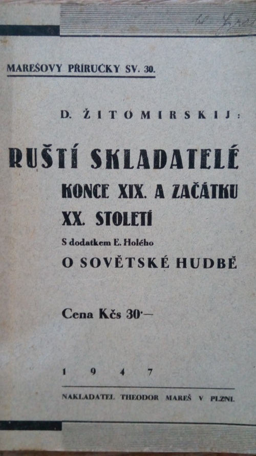 Ruští skladatelé konce XIX. a začátku XX. století 