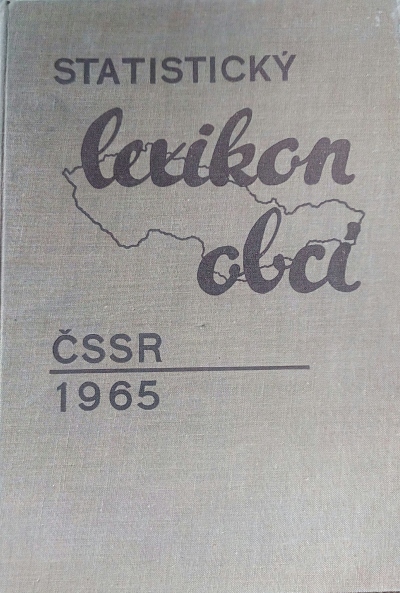 Statistický lexikon obcí ČSSR 1965