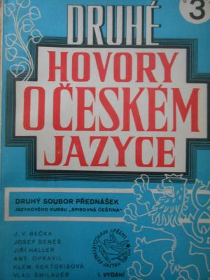 Druhé hovory o českém jazyce