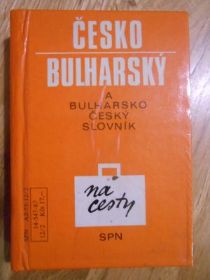 Česko-bulhatský a bulharsko-český slovník