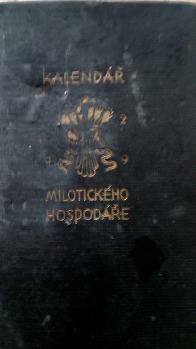 Kalendář Milotického hospodáře 1929