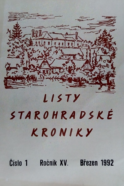 Listy starohradské kroniky č. 1/1992