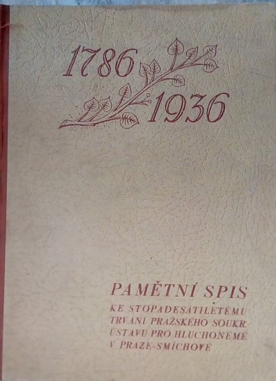 Pamětní spis 1786-1936