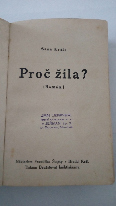 Proč žila? / Mladý a starý ženich