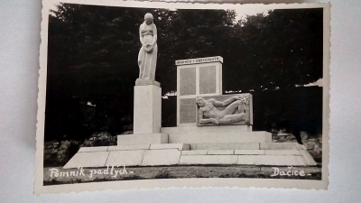 Dačice - Pomník padlých