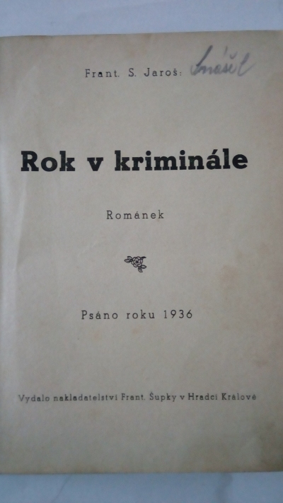 Rok v kriminále