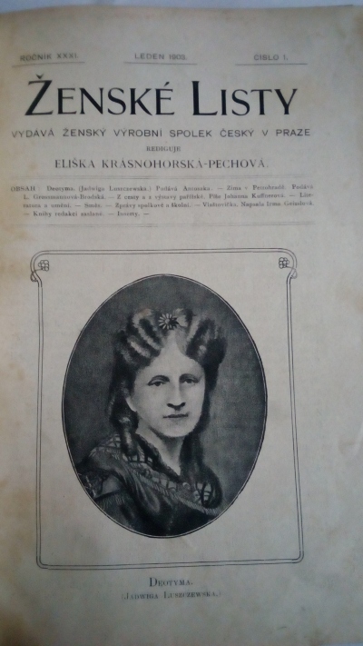 Ženské listy, č. 1. - 12./ 1903