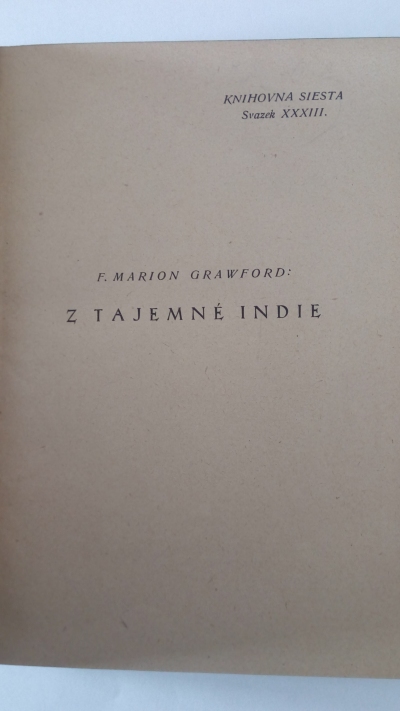 Z tajemné Indie